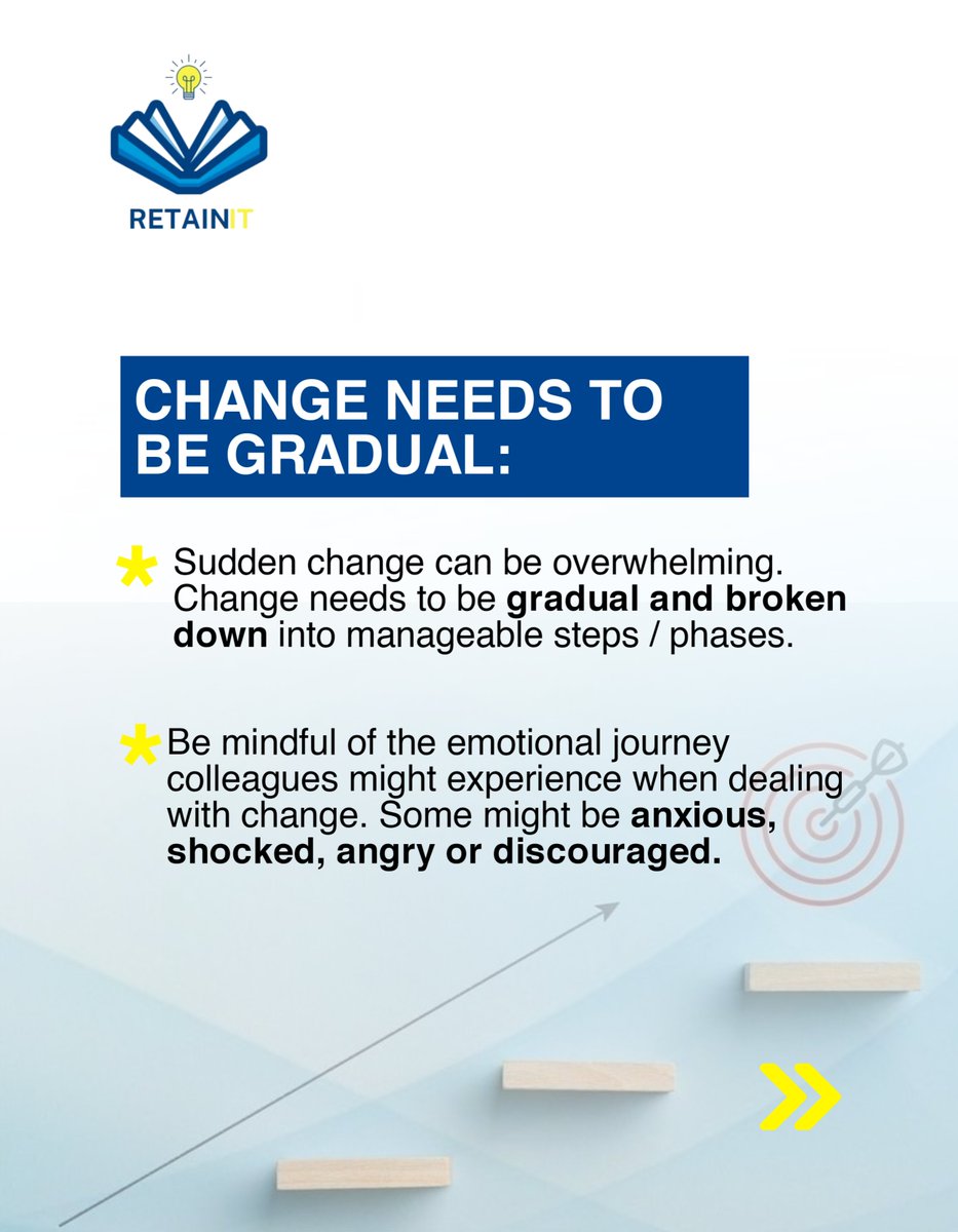 retainitedu's tweet photo. #toptips #implementingchange #Retainitedu https://t.co/L6Geqcu5mW