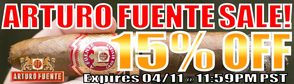💥 15% off ARTURO FUENTE, 10% off SITEWIDE! - mailchi.mp/cigarstandard/…