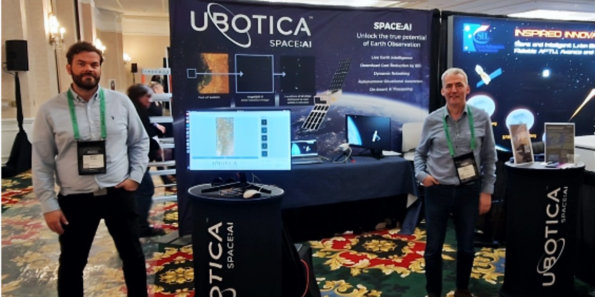 Visit Ubotica @ Booth 400 in the Innovate Space: Supplier Showcase during Happy Hour! Grab your complimentary drink and say hi to Aubrey, Matti, and John to learn about SPACE:AI, autonomous satellites, and Live Earth Intelligence. #SPACEAI #SPACESYMPOSIUM