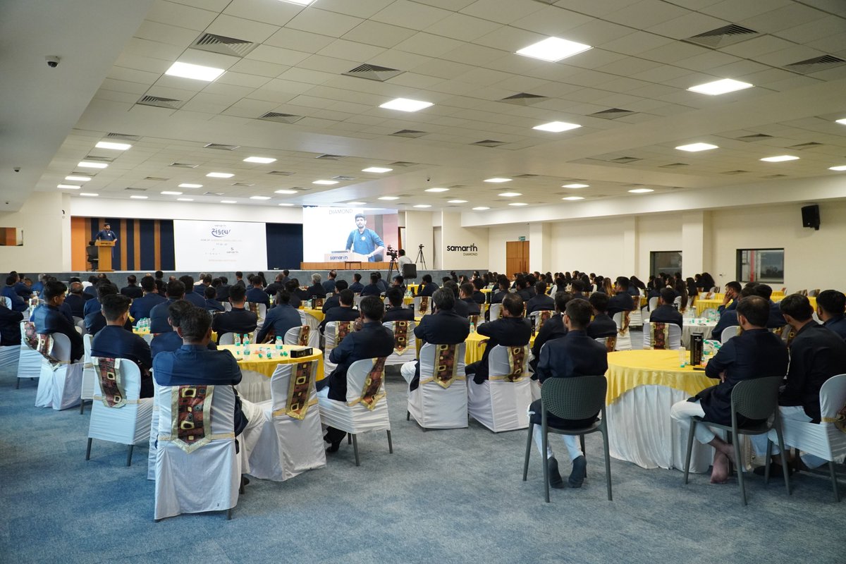 SamarthJeweller's tweet photo. Samarth Jewellery successfully held its Annual General Meeting, reflecting on milestones, growth, and future goals. Here's to another year of brilliance and trust! 💎

✨ #AGM #SamarthJewellery #BusinessGrowth #Teamwork https://t.co/W00y8M6wkC