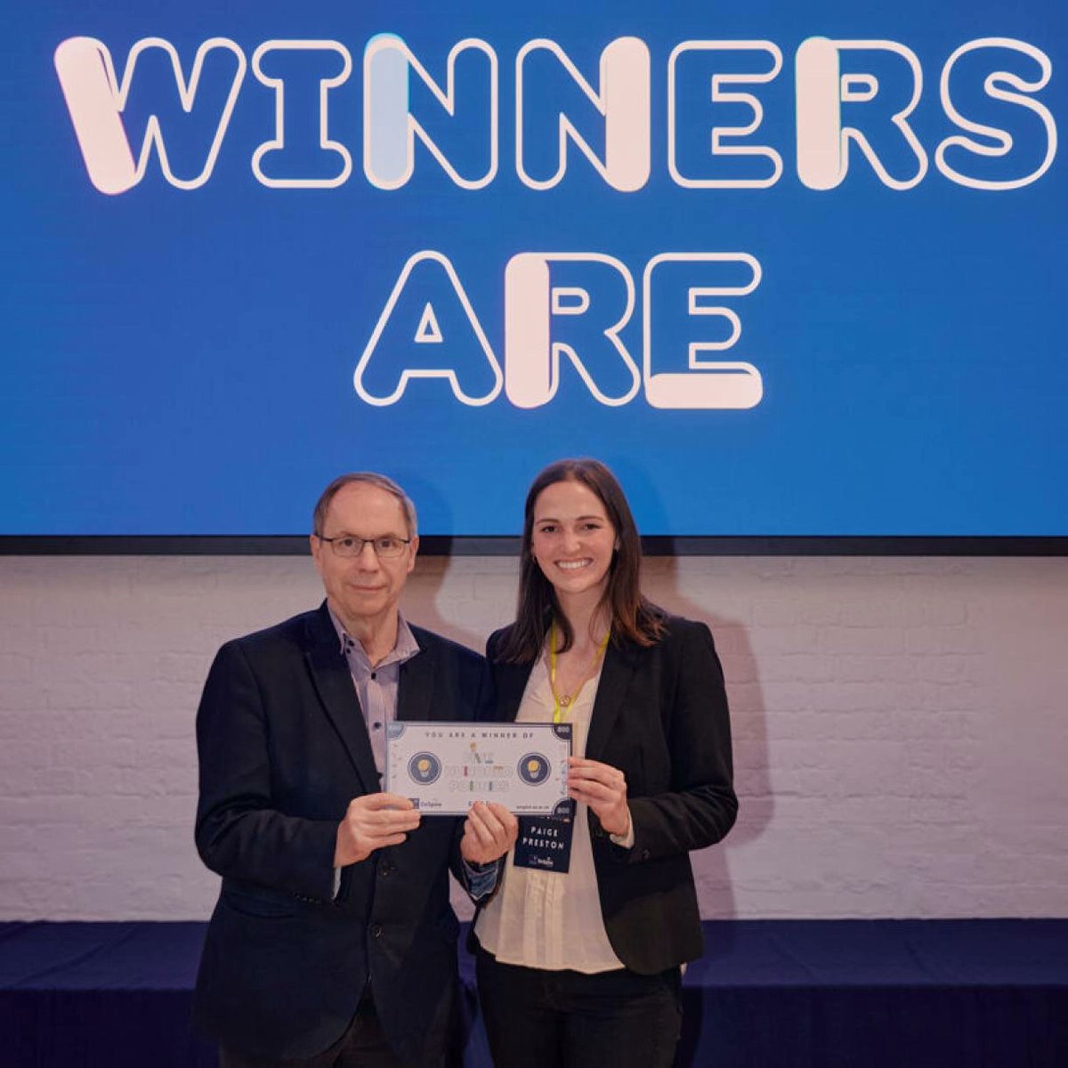 Saïd Business School (@oxfordsbs) on Twitter photo 🏆 Congratulations to Saïd Business School students Paige Preston (Pro-Vice Chancellor Award) and Shangyu Cao (People's Choice Award) - for winning <a href="/enspireoxford/">EnSpire Oxford</a>'s All-Innovate competition awards for their ventures GetAhead and PaiPai, respectively
👉 oxsbs.link/43JiRXM 🏆 Congratulations to Saïd Business School students Paige Preston (Pro-Vice Chancellor Award) and Shangyu Cao (People's Choice Award) - for winning <a href="/enspireoxford/">EnSpire Oxford</a>'s All-Innovate competition awards for their ventures GetAhead and PaiPai, respectively
👉 oxsbs.link/43JiRXM