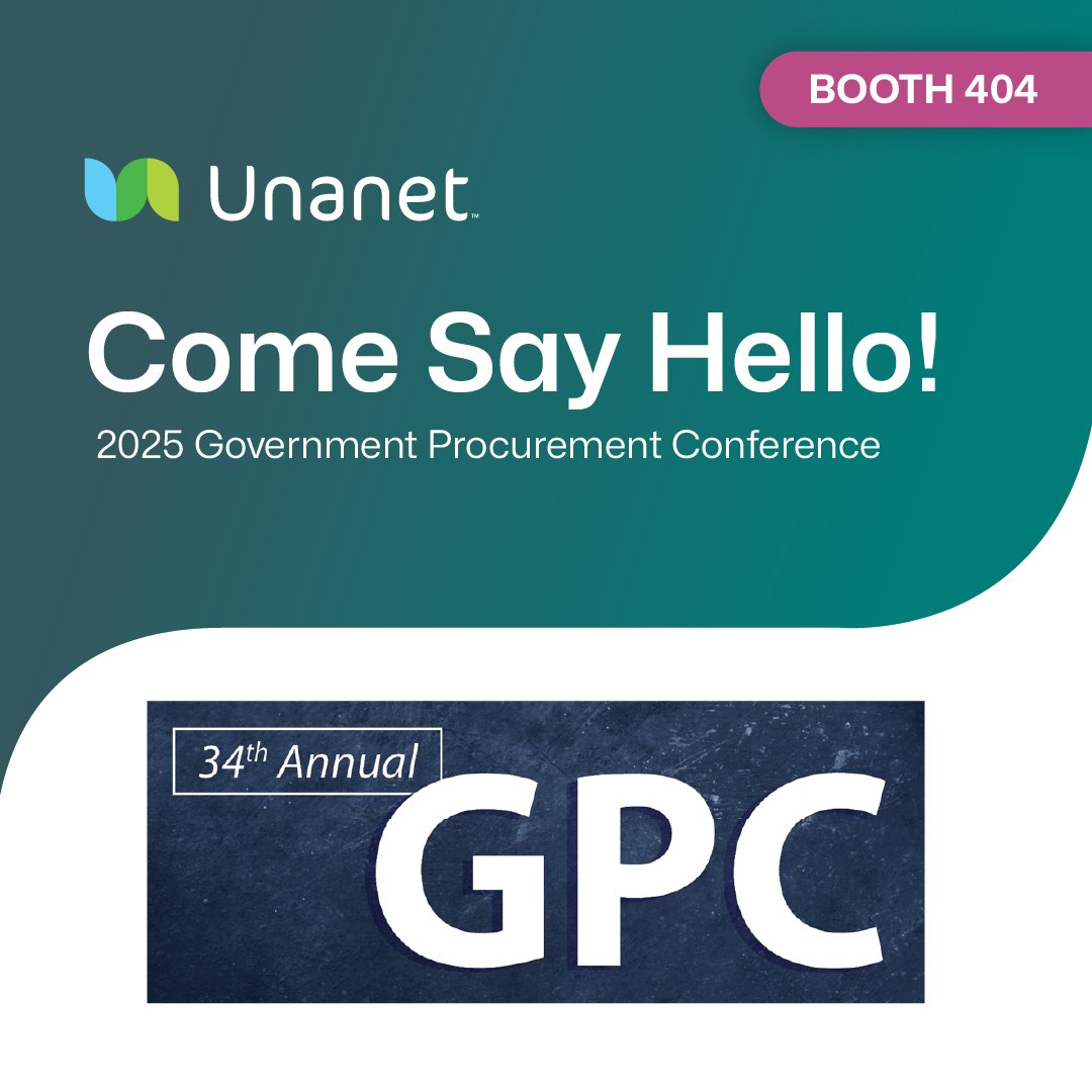 UnanetTech's tweet image. Excited to exhibit at the 34th Annual Government Procurement Conference on April 16th!
📍 Booth #404
👋 Meet Cory Ciocco, Alex Cohen & Fadi Hana
Learn how we’re driving innovation for #GovCons. See you there!
Register here: bit.ly/41LnRtm
#GPC2025 #GovCon @FBCinc