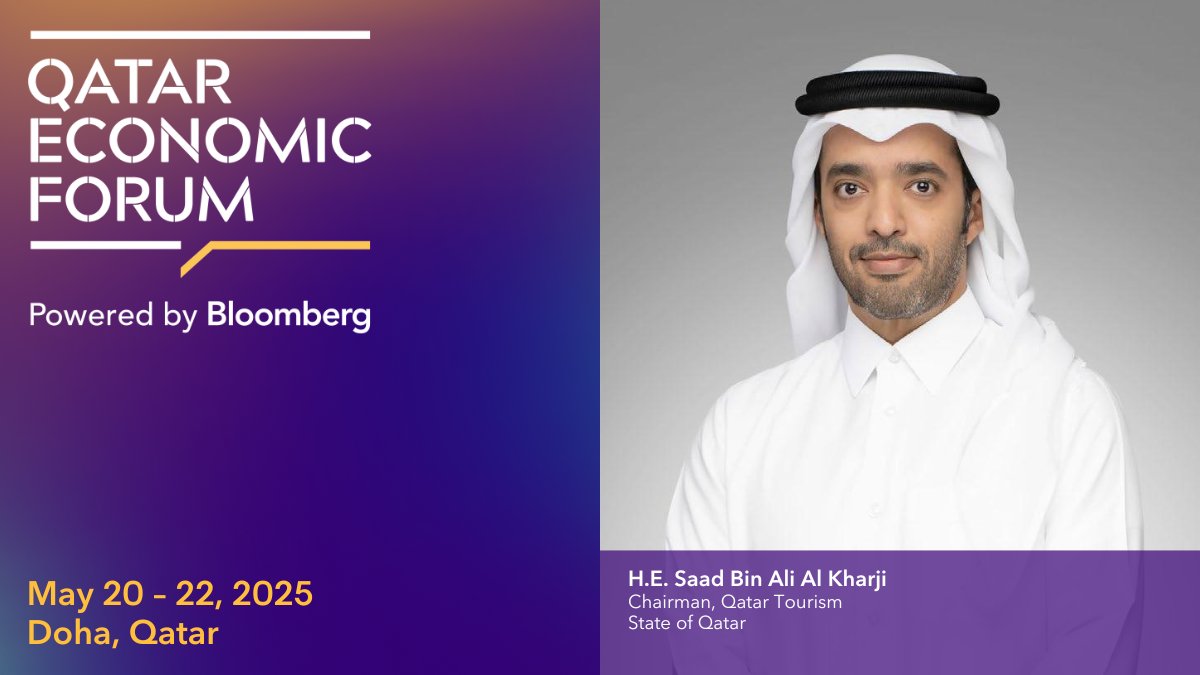 QatarEconForum (@qatareconforum) on Twitter photo At the <a href="/QatarEconForum/">QatarEconForum</a> hear from Chairman of <a href="/qatartourismqa/">قطر للسياحة – Qatar Tourism</a> H.E. Saad Bin Ali Al Kharji. For information on how to join us in Doha: bloom.bg/419nf0w
#QatarEconomicForum
#منتدى_قطر_الاقتصادي At the <a href="/QatarEconForum/">QatarEconForum</a> hear from Chairman of <a href="/qatartourismqa/">قطر للسياحة – Qatar Tourism</a> H.E. Saad Bin Ali Al Kharji. For information on how to join us in Doha: bloom.bg/419nf0w
#QatarEconomicForum
#منتدى_قطر_الاقتصادي