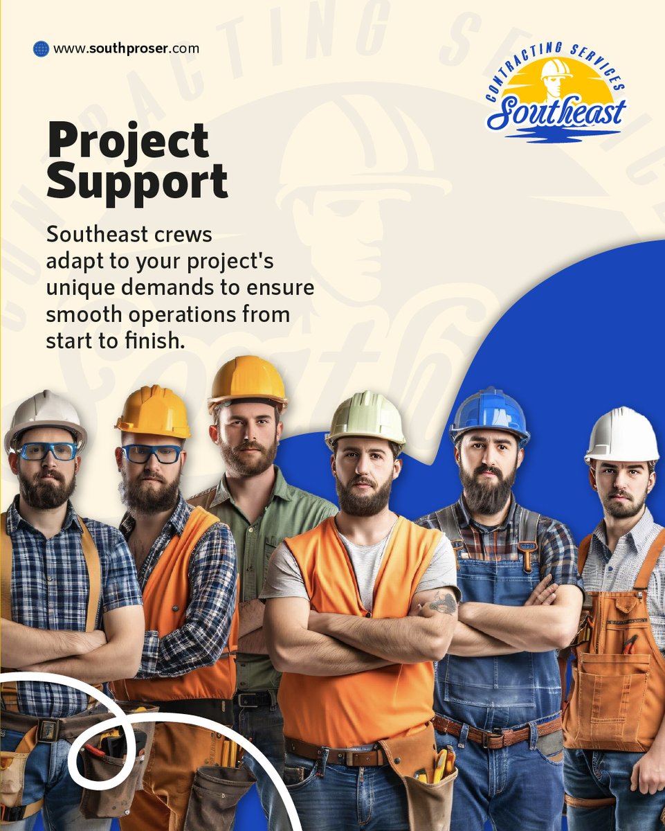 SoutheastCoSer's tweet image. Building Better with Southeast 🏗️

Whether you're managing a small build or a major development, Southeast provides skilled workers to get the job done right.

Visit: hubs.ly/Q03gvzv90 

#OSHACompliant #ContractorSupport #Brownsville #Austin #Houston #Texas