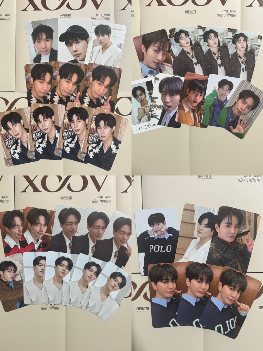 zzangclover's tweet photo. 인피니트 사운드웨이브 팝업 트레카 교환 양도 구해요

교환은 오른쪽 사진으로만 구합니다 🥺
다른 교환 트윗 포카로도 교환 가능

양도는 가격 맞춰드릴테니 편하게 디엠 주세요 🙇‍♀️

반택 가능, 앙콘 막콘 직거래 가능합니다

성규 동우 우현 성열 명수 성종 포카 양도 교환 https://t.co/vd0FelmicP