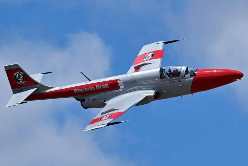 March Air Res. Base (@march_arb) on Twitter photo 🚨 Performer Spotlight: David Costa & the TS-11 ISKRA ✈️🔥
See the rare Cold War-era jet in action as RenegadeAV8R brings precision & power to the #SoCalAirShow, April 12-13 at #MarchARB!
🎟️ Free
Follow: <a href="/socalairshow/">socalairshow</a> <a href="/March_ARB/">March Air Res. Base</a> @teammarchARB @renegadeav8r
#AirShow2025 🚨 Performer Spotlight: David Costa & the TS-11 ISKRA ✈️🔥
See the rare Cold War-era jet in action as RenegadeAV8R brings precision & power to the #SoCalAirShow, April 12-13 at #MarchARB!
🎟️ Free
Follow: <a href="/socalairshow/">socalairshow</a> <a href="/March_ARB/">March Air Res. Base</a> @teammarchARB @renegadeav8r
#AirShow2025
