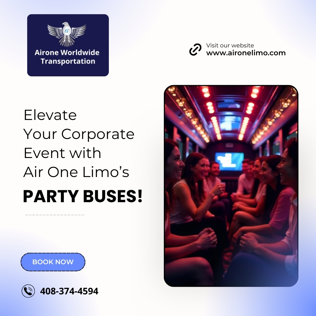 LimousineAir's tweet image. If you're hosting a corporate event or need a pick-and-drop service, our luxury party buses are the perfect solution for a stylish and comfortable experience. Impress your guests and make your event stand out!

#CorporateEvents #PartyBusService #SanFrancisco #AirOneLimo