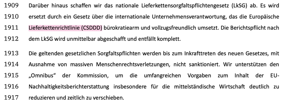 anna_cavazzini's tweet photo. ⚠️ Einigung bei der #KleiKo zum Aussetzen des Lieferkettengsetzes bedeutet Planungsunsicherheit und Chaos für Unternehmen.
Die, die Sorgfaltspflichten eingeführt haben, sollen sie jetzt wieder abschaffen und dann mit dem EU-Gesetz wiedereinführen?
Wo ist hier die Logik?
#KoaV https://t.co/Pqdwysfz7A