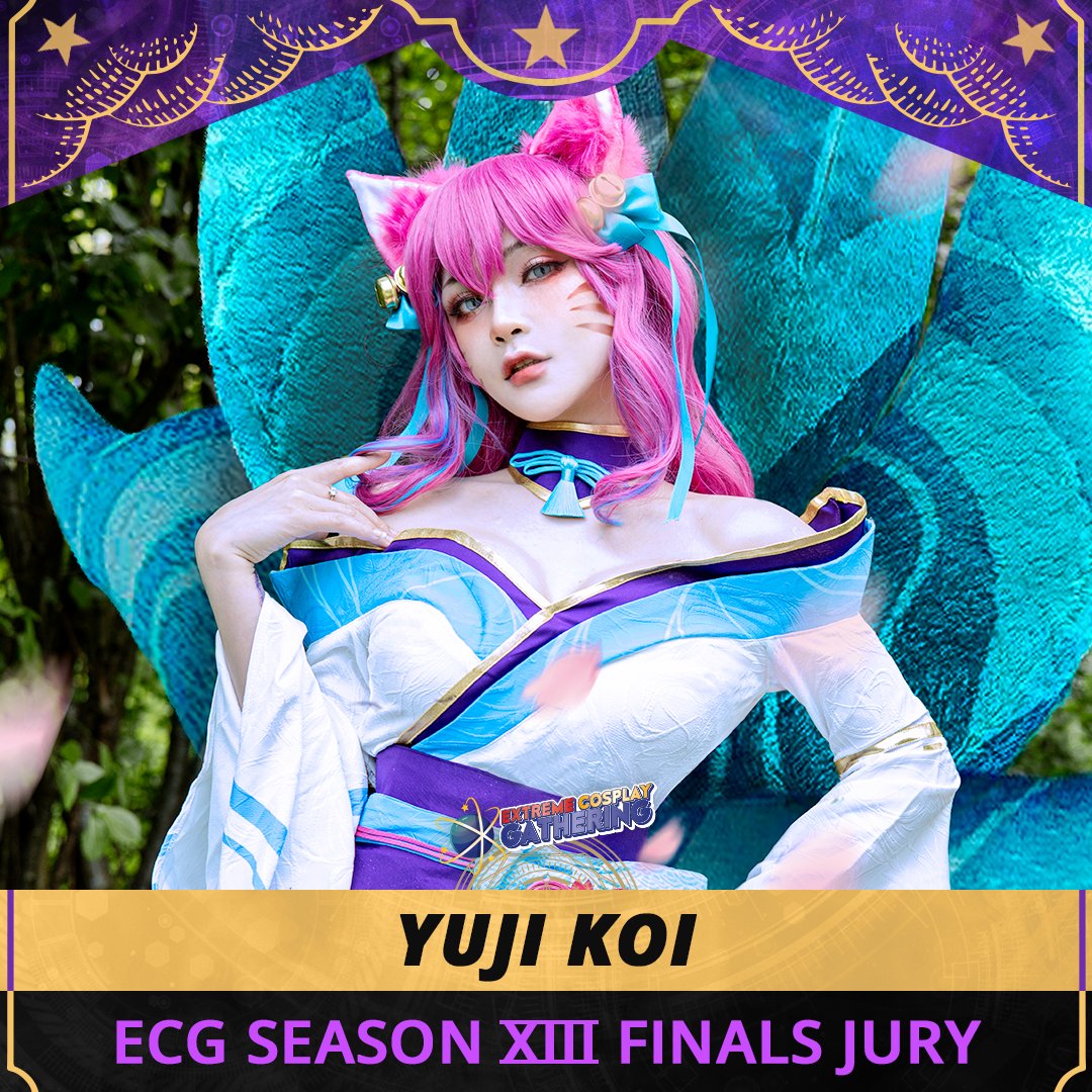 Third jury for ECG Season 13 Finals, Yuji Koi from Switzerland &amp; Vietnam!
She represented both countries in international competitions including ECG~
<a href="/japanexpo/">Japan Expo ⛩🗼</a> attendees will have the pleasure to meet with her on all four days!
#ecgfinals #japanexpo #season13