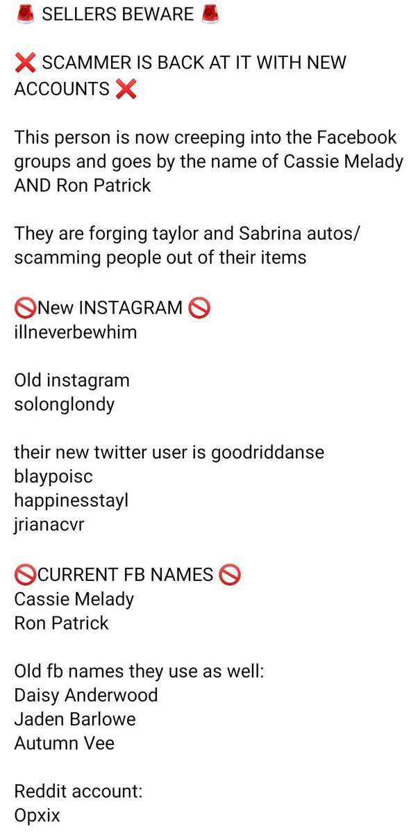 VinylInfo1's tweet photo. Beware of this account, they fake autographs and advise u to trade without using ppgs. They've been changing their names so many times and this is their new account https://t.co/qcpGT0rUB0