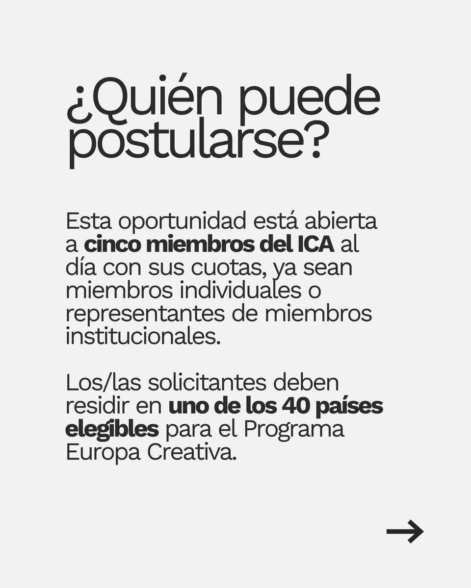 📢🌍 Presenta tu postulación: Programa de capacitación READY sobre gestión del riesgo de catástrofes y patrimonio cultural

¿Eres miembro del ICA y resides en un país elegible de Europa Creativa? ¡Esta es tu oportunidad!

El ICA está ofreciendo cinco plazas totalmente financiadas