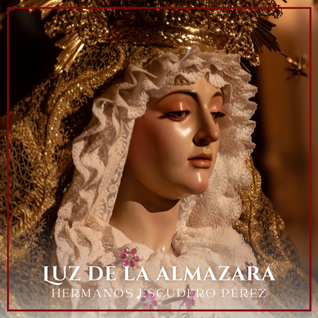 🎧 Disfruta de uno de nuestros estrenos de esta Cuaresma, “LUZ DE LA ALMAZARA” de los Hermanos Escudero Pérez en nuestro perfil de 𝐒𝐩𝐨𝐭𝐢𝐟𝐲 así como en el resto de plataformas digitales. 

#SuenaFernandoGuerrero
