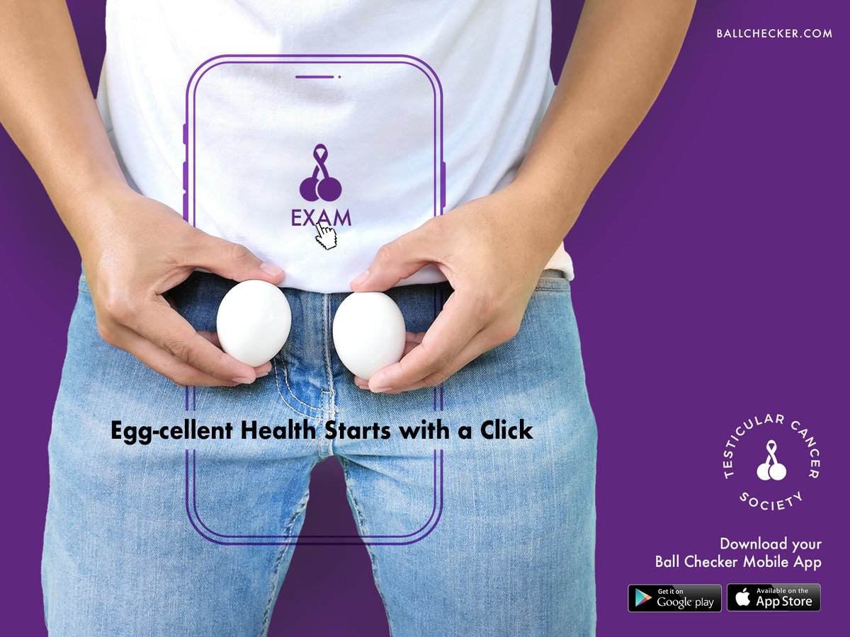 Egg-ellent Health starts with a Click :)

<a href="/OneMinuteBriefs/">One Minute Briefs ⏱️</a>
<a href="/TCSociety/">Testicular Cancer Society</a>
#BallChecker #TesticularCancerAwarenessMonth