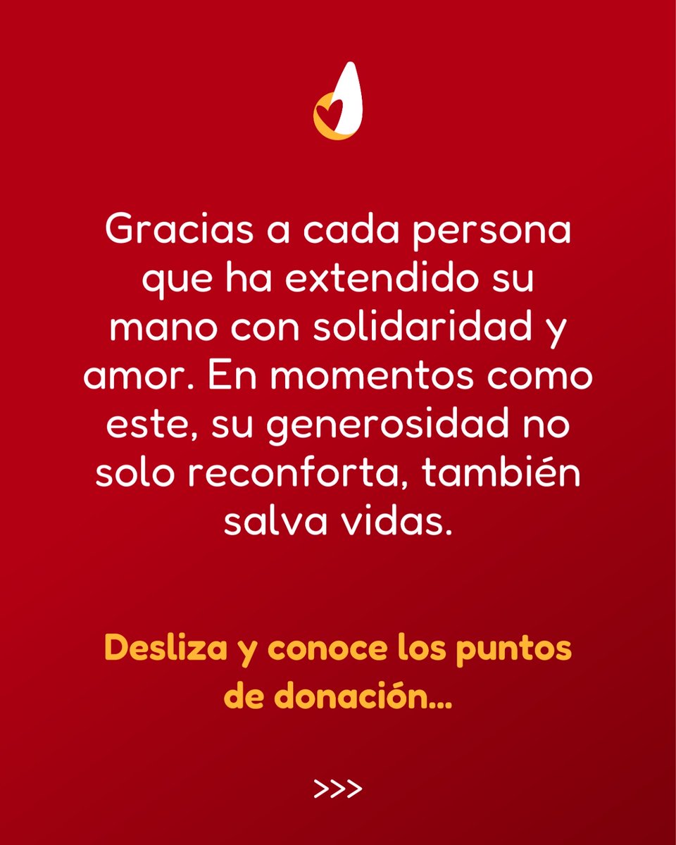 donantescomdo's tweet photo. Gracias a cada corazón solidario que ha dicho presente. En medio del dolor, su generosidad ha sido un rayo de esperanza. 🙏

Aún podemos seguir salvando vidas. 

Desliza y conoce los puntos de donación en Santo Domingo y Santiago. 🙌🏻 https://t.co/8gsbRBP8GL