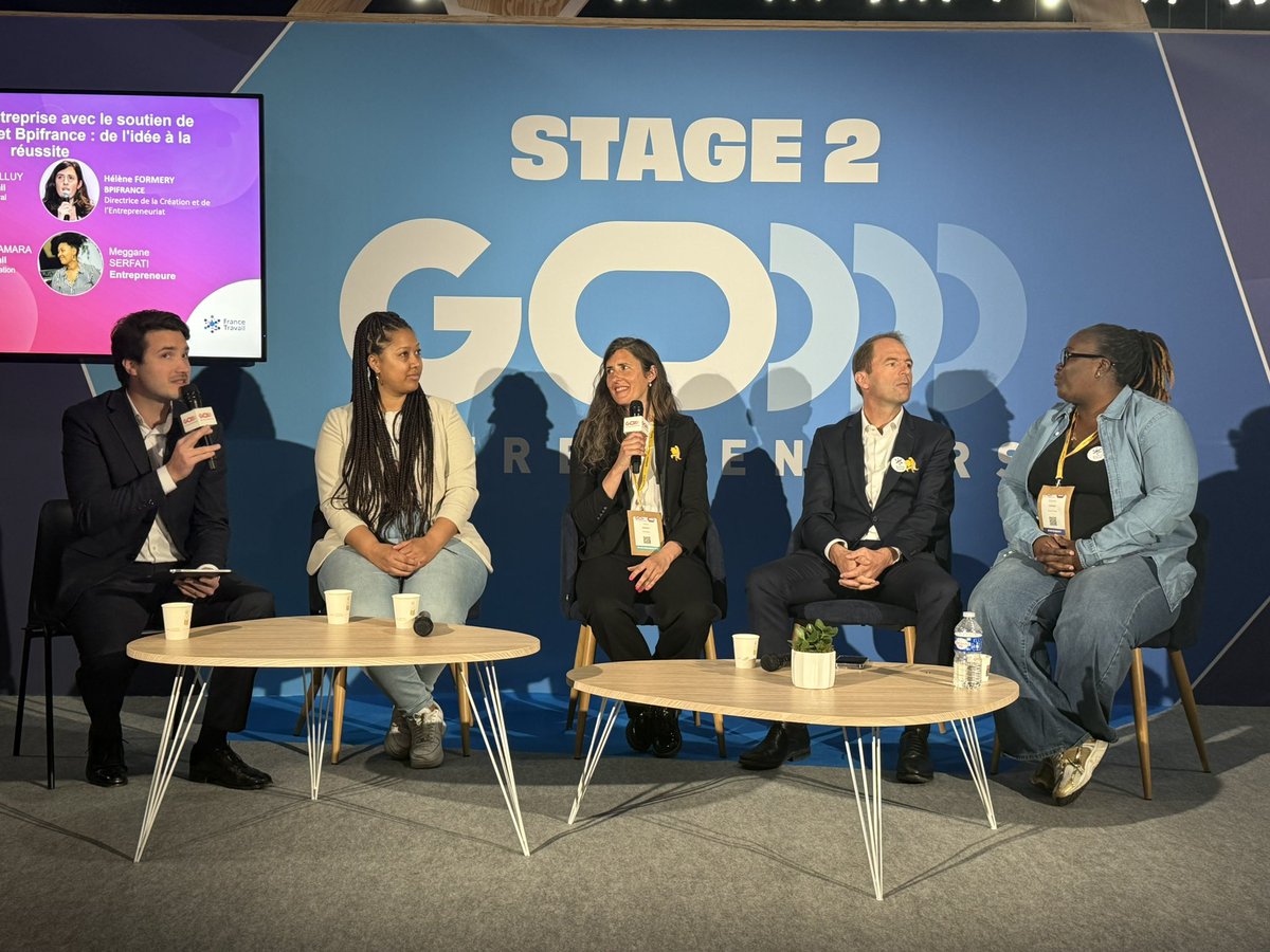 🔴 À <a href="/GoEntrepreneurs/">GO Entrepreneurs</a> 🎙️ Hélène Formery, directrice création et entrepreneuriat <a href="/Bpifrance/">Bpifrance</a> « Notre objectif commun : orienter chaque porteur de projet vers le bon interlocuteur, au bon moment. L’outil ‘Pass Cap Créa’ est une solution digitale pour les aider dans leur parcours ! »