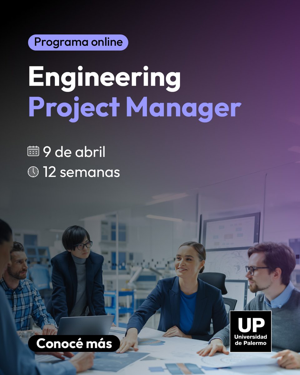 UPingenieria's tweet photo. Sumate a este #ProgramaEjecutivo e incorporá herramientas para  gestionar en todas las áreas de una empresa 🚀
👉 Estudiantes, profesionales, empresas y aquellos que quieran adquirir herramientas de gerenciamiento.
👉 Modalidad online

Conocé más acá 📲 https://t.co/EL1iqHk2El https://t.co/V7eGoSkiJ3