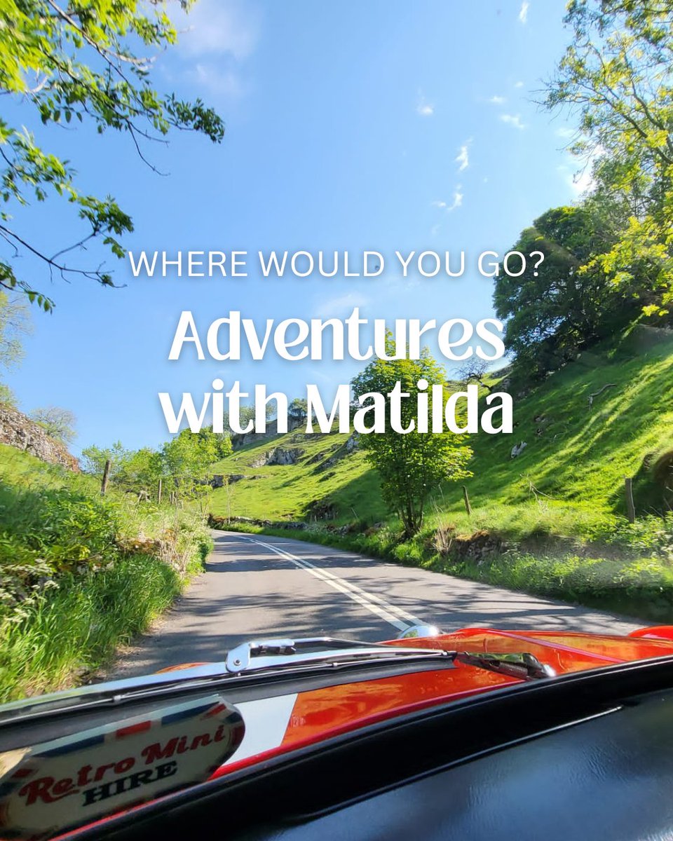 📷 Where would you go on your next road trip?
From scenic routes to weekend getaways, Matilda is ready to take you on your next adventure!
Follow the link to book  📷 retrominihire.com/product-catego…