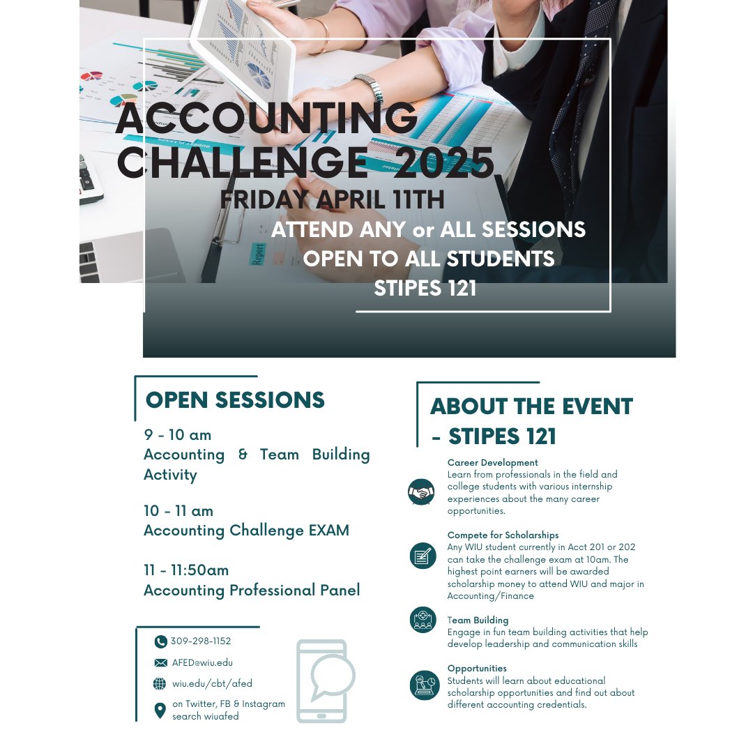 WIU AFED tweet media