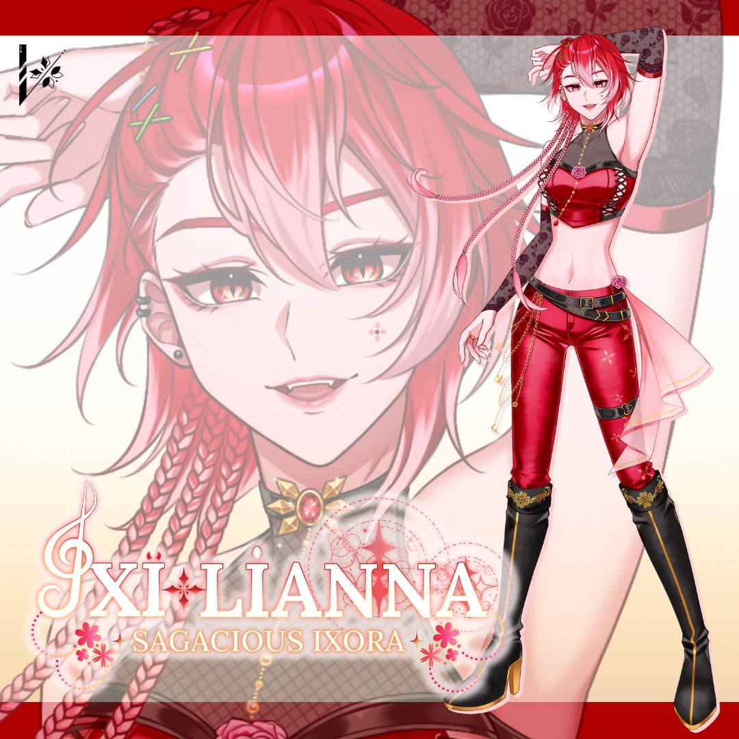 Ixia_MGLN's tweet photo. ♥ ... IXIALIANNA ...♥
【SAGACIOUS IXORA 】
Felixtanist ยินดีต้อนรับสู่มหาพิภพมนตรา 🌺🌄
YT: https://t.co/qDN1Dn0Mpa
🦋: @.ixia-mgln
#9ialianna #Verabel #Vtuber #VtuberTH #ModelReveal https://t.co/JY6Z0Mxaxu
