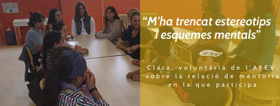 Frases memorables de la Clara, una mentora que està acompanyant un nen d'11 anys aquest curs en un dels projectes de mentoria socioeducativa de l'Afev que l'ha entrevistada. ❤️❤️
Només podem dir: llegeix-la i veuràs. 

mentoriasocial.org/mha-trencat-es…