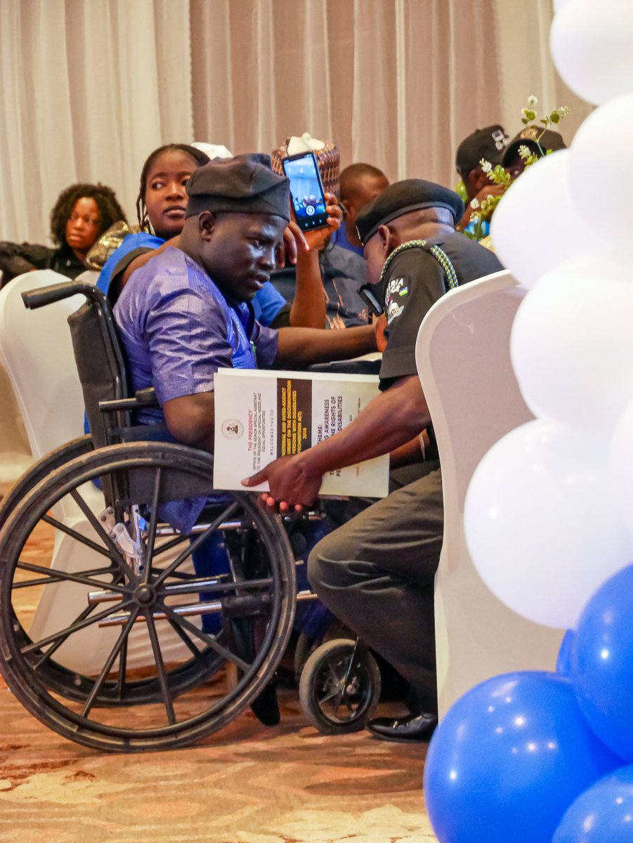 musingsofenigma's tweet photo. April 7th 2025

The @EUinNigeria, CBM, @TAF_Africa and @womenfundng advocate improved enforcement of the rights of persons with disabilities via the implementation of the Discrimination Against Persons with Disabilities act 2018 and (D-RAPID)

#disabilityrightsinclusion https://t.co/emjv5kmkPm