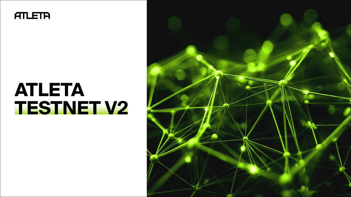 Atleta_Network's tweet photo. 🚀 ATLETA Testnet V2

Testnet V2 is a key step toward the ATLETA Mainnet launch. Explore upgraded staking, governance, cross-chain bridging, DEX swaps, and a sharper Explorer.

Test the tools and be part of the future!

👉 Try Testnet V2: https://t.co/xd5znWYLNe

#AtletaNetwork https://t.co/Cuk2Avvm3t