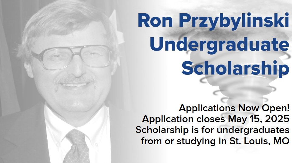 🌪️🌩️We are excited to announce that we will be awarding another $250 to one deserving undergraduate enrolled in a Meteorology program. The application period opens April 15th and closes May 15th. For full details and to apply, please visit docs.google.com/forms/d/1o6KZW…