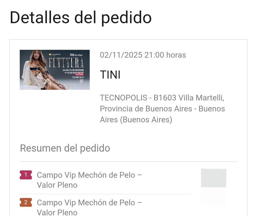 Vendo. 
#FUTTTURA #tinipalooza #TINI #TiniStoessel