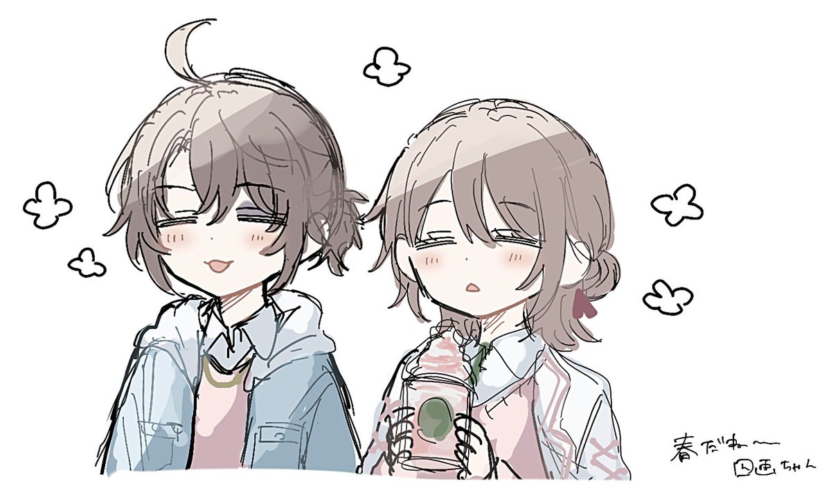 hnkn__21's tweet image. 囚画ちゃんの可愛い春衣装が見たいよ〜
