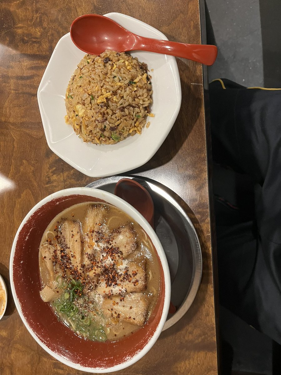 shoutaaadream's tweet photo. ポケカ付き合ってくれたからというので麺王連れてきてもらった（餌与えとけばなんでも許すと思うなよ👈いや、許しちゃう🤣） https://t.co/XKilOxL3Go