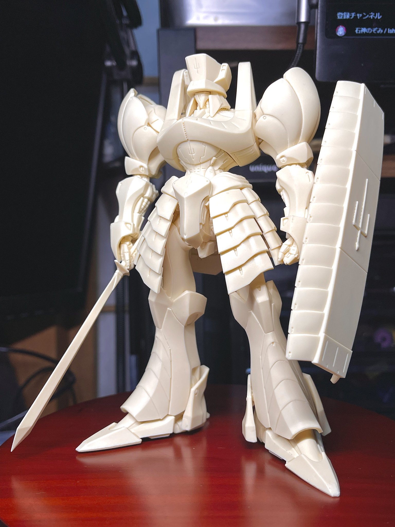 ボークス　1/100スケール　ベルリン　グリーンタイプ　ガレージキット　現状 ベルリングリーン