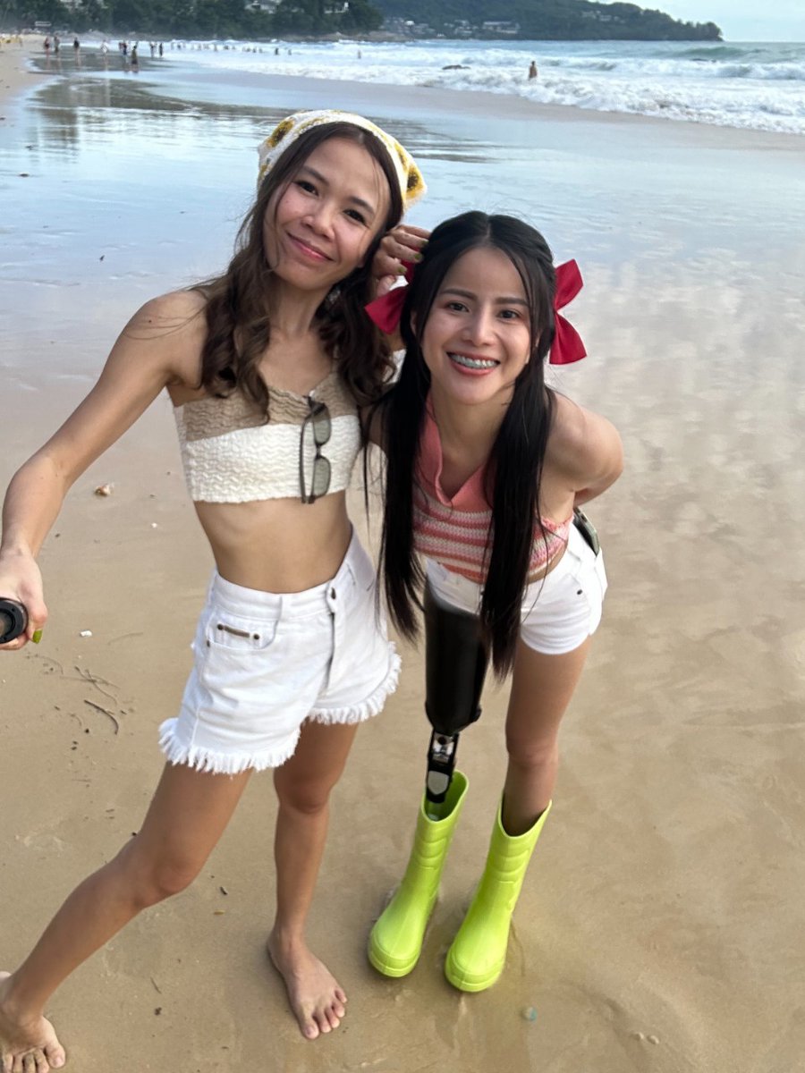omam_atikan's tweet photo. "ไม่มีที่ไหนที่เรียกว่า 'เส้นทางไม่มีอุปสรรค' สำหรับคนที่มีใจกล้า" 😉😉 #ขาเทียมเพื่อนซี้ https://t.co/7B4TvIns4p