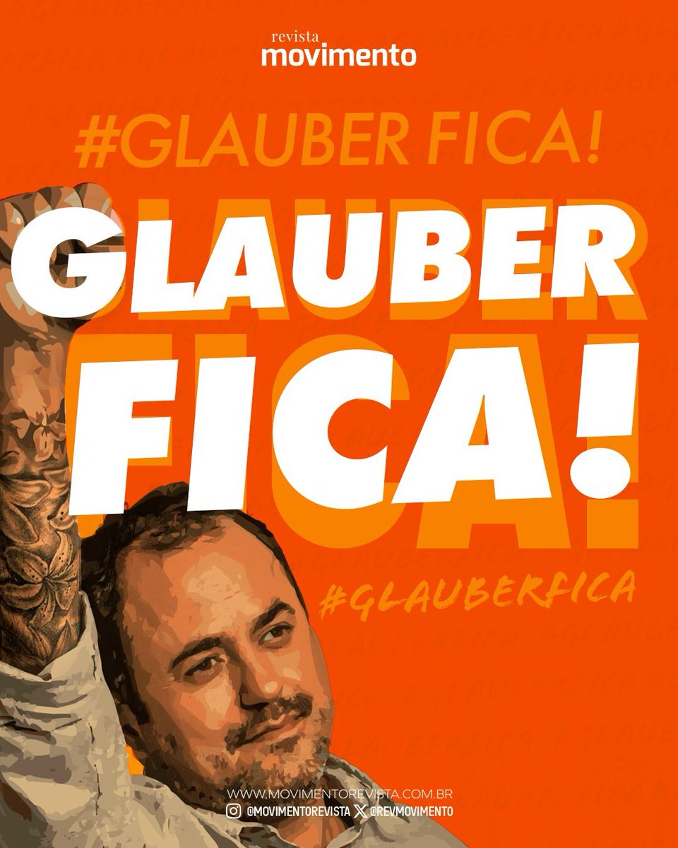 Repugnante a tentativa dos bolsonaristas de cassar o mandato do deputado @glauber_braga. Não deixaremos esse absurdo prosperar #GlauberFica