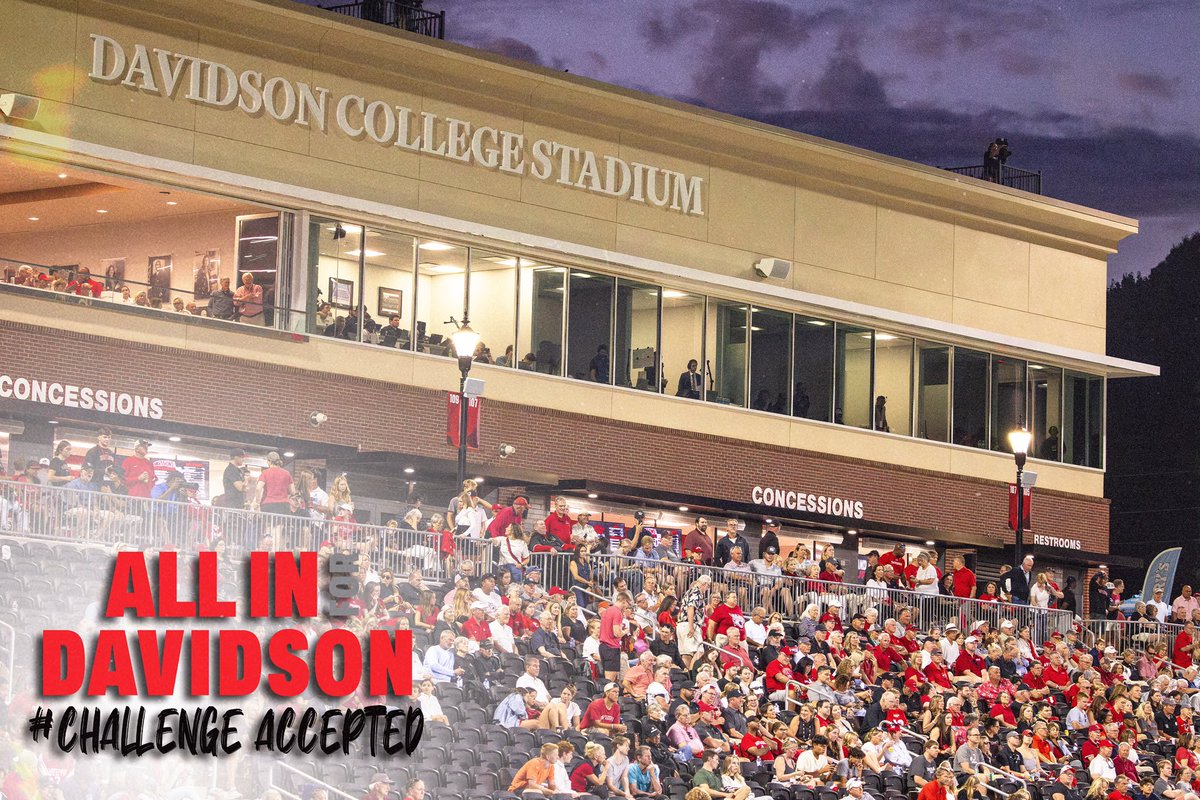 We hope everyone continues to be #AllinforDavidson as we keep striving for greatness both academically and athletically 🎓

Get involved today: bit.ly/4jjetTK

#AthleticsDoneRight