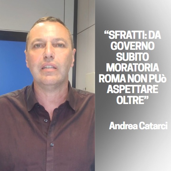 Sugli #sfratti il Governo fa lo struzzo: serve subito moratoria, <a href="/Roma/">Roma</a> non può aspettare oltre! Si recepiscano concretamente le parole del Cardinal Reina che si aggiungono a stesse istanze avanzate dal Sindaco <a href="/gualtierieurope/">Roberto Gualtieri</a> e dalla Giunta capitolina