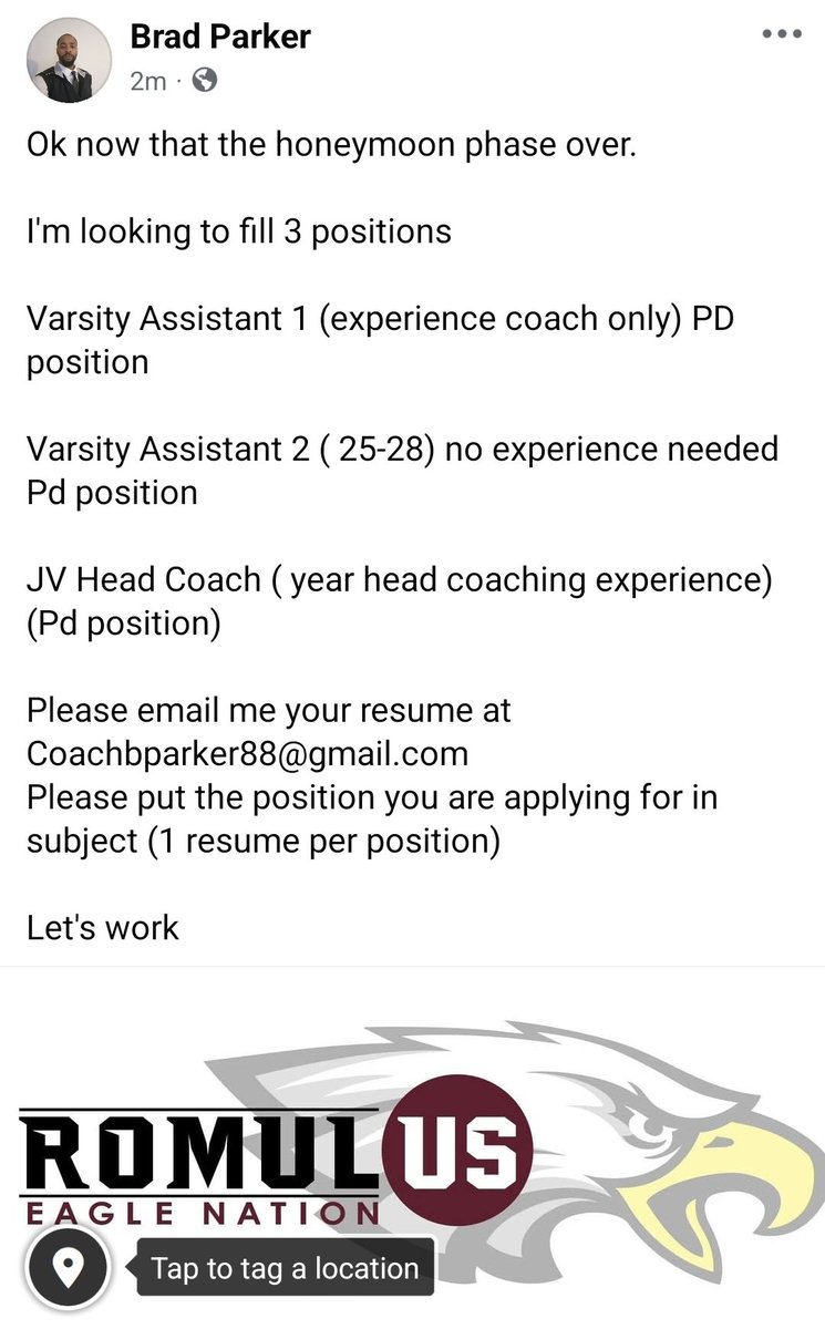 Brad Parker (@coachbparker88) on Twitter photo 