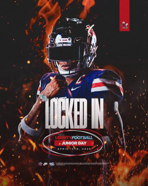 Rejuan Womble (@rejuannnnn) on Twitter photo I’m locked in !! I will be at Liberty University this weekend for JR DAY !! <a href="/LibertyFlames/">Liberty Flames</a> <a href="/coachwaites/">Denares Waites</a> <a href="/Dee_Brown_19/">Coach D. Brown</a> <a href="/CoachChadwell/">Jamey Chadwell</a> <a href="/CoachNateHope/">Nate Hope</a> <a href="/cameronhall_4/">Cameron Hall</a> <a href="/MageeCoach/">Coach Skylor Magee</a> <a href="/Aaron_Fierbaugh/">Aaron Fierbaugh</a> I’m locked in !! I will be at Liberty University this weekend for JR DAY !! <a href="/LibertyFlames/">Liberty Flames</a> <a href="/coachwaites/">Denares Waites</a> <a href="/Dee_Brown_19/">Coach D. Brown</a> <a href="/CoachChadwell/">Jamey Chadwell</a> <a href="/CoachNateHope/">Nate Hope</a> <a href="/cameronhall_4/">Cameron Hall</a> <a href="/MageeCoach/">Coach Skylor Magee</a> <a href="/Aaron_Fierbaugh/">Aaron Fierbaugh</a>