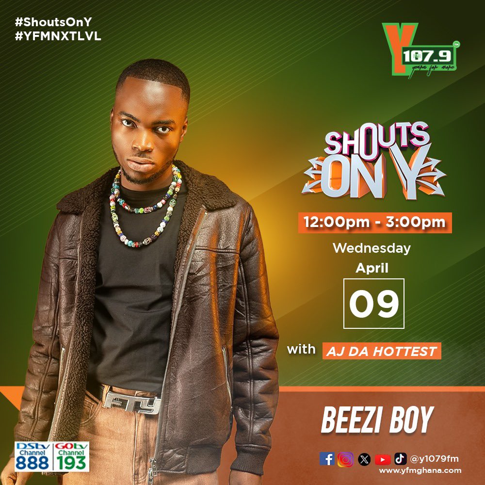 We’ve got <a href="/beeziboymusic_/">Beeziboy</a> coming through in a bit on #ShoutsOnY w/<a href="/ajdahottest/">AJ DaHottest 🔥💯</a>