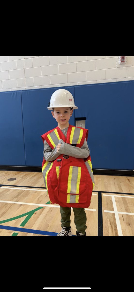 MsEmilieDarwin's tweet photo. Grade one career day!  @StJuanDiegoOCSB https://t.co/ySzj2t0KaP