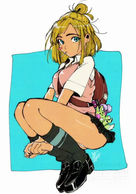#お気に入りの絵は何度再掲しても良い 
