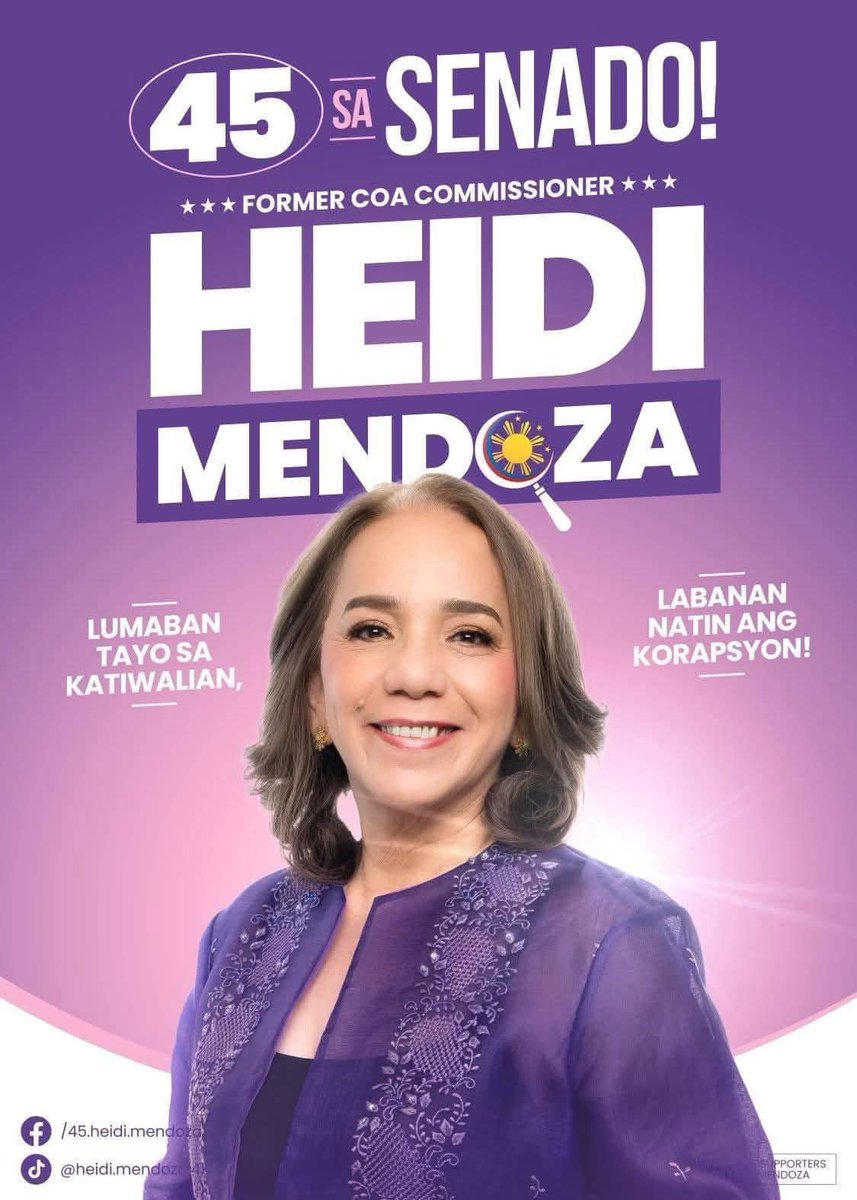rodmagaru's tweet photo. I am voting for Heidi Mendoza.  Periodism. 💜 https://t.co/LyOQFQ670k