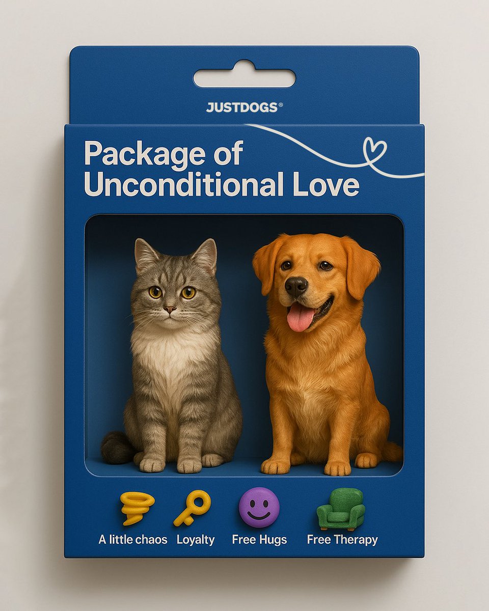justdogsindia's tweet image. Hopping onto the trend with a sprinkle of Unconditional Love 💙
.
.
#justdogs #justdogsindia
.
.
.
.
#toypackaging #toypackagingai #trend #dogs #cats #goldenretriever #dogsofdelhi #dogsofbangalore #dogsofmumbai #dogsdaily #dogsarebetterthanpeople