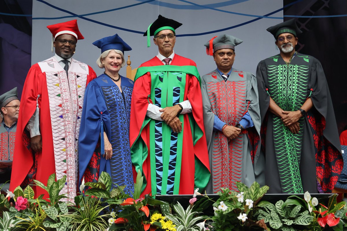 This afternoon, <a href="/CPUT/">CPUT</a> proudly conferred an honorary doctorate on its own esteemed Professor Anthony Peter Staak, a retired former Deputy Vice-Chancellor of Teaching and Learning at CPUT. 
Congratulations, Prof Staak, on this well-deserved honour!
#WeAreCPUT #honorarydoctorate