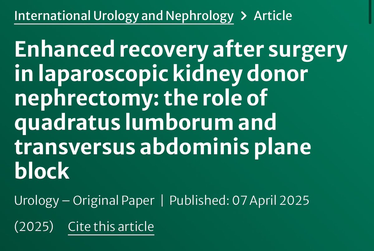 Axel Hernández (@axelhernandezmd) on Twitter photo Check out our latest publication on ERAS protocol in donor nephrectomy! 📑 rdcu.be/egRNy <a href="/DrFRodriguezCov/">Francisco Rodríguez-Covarrubias</a> <a href="/uroAlcacio/">Augusto Alcacio, MD</a> <a href="/drjesuscendejas/">Jesus Cendejas</a> Check out our latest publication on ERAS protocol in donor nephrectomy! 📑 rdcu.be/egRNy <a href="/DrFRodriguezCov/">Francisco Rodríguez-Covarrubias</a> <a href="/uroAlcacio/">Augusto Alcacio, MD</a> <a href="/drjesuscendejas/">Jesus Cendejas</a>