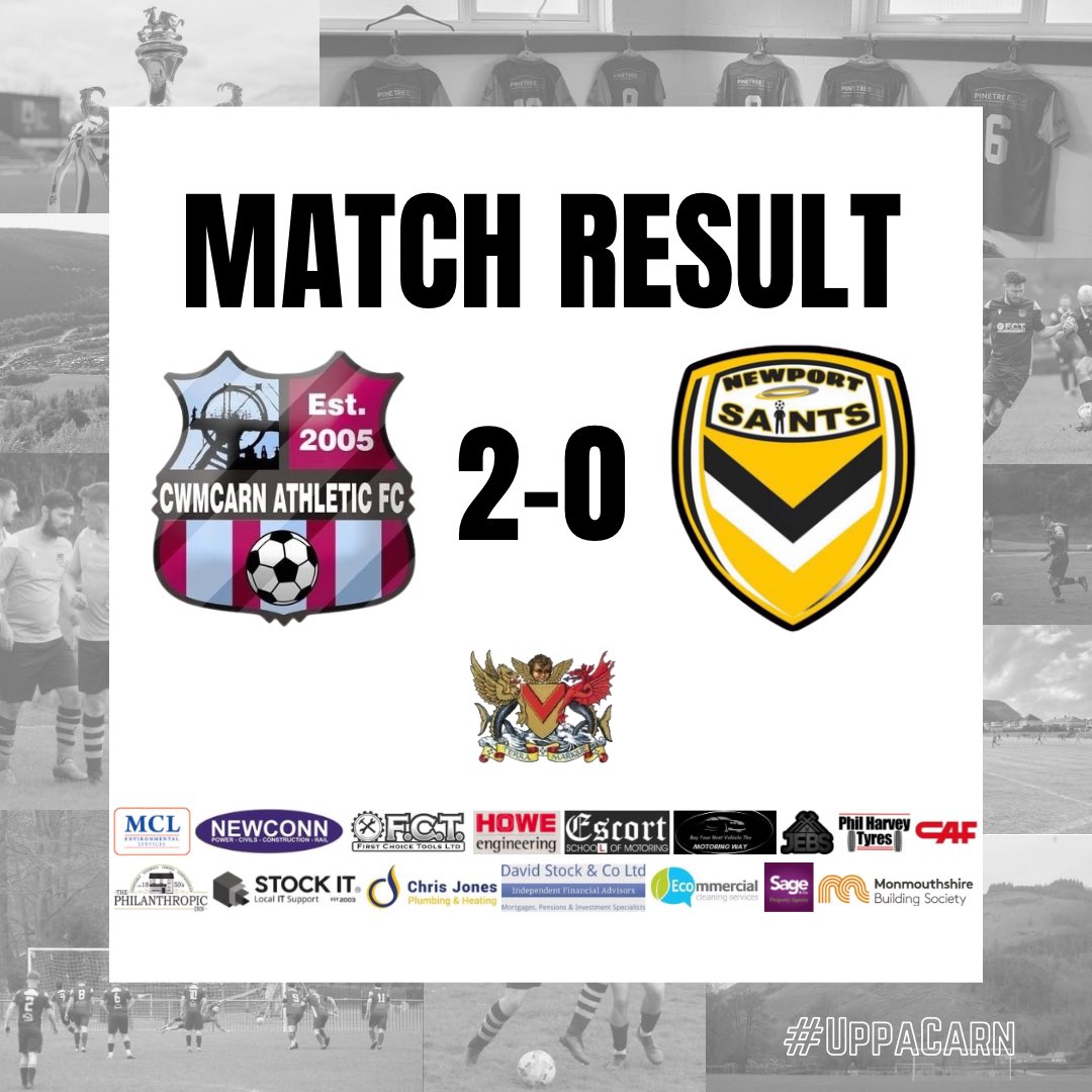 cwmcarnathletic's tweet photo. Yesterday’s Result! ⚽️

Reserves 2-0 @NewportSaintsFC 3rds 

Scorers:
⚽️ Carl McEwan 
⚽️ Ellis Cleland 🚀

#UppaCarn🟣🔵 https://t.co/0GzyMT8V6c