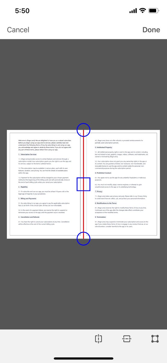 immap99's tweet photo. Page Lens v1.1.3 is released.
1. Continuous Scanning.
2. Advanced Cropping and Split One Page into Two Pages.
3. Bug fixes.

https://t.co/XgAQqjy95b https://t.co/ucytWroij8