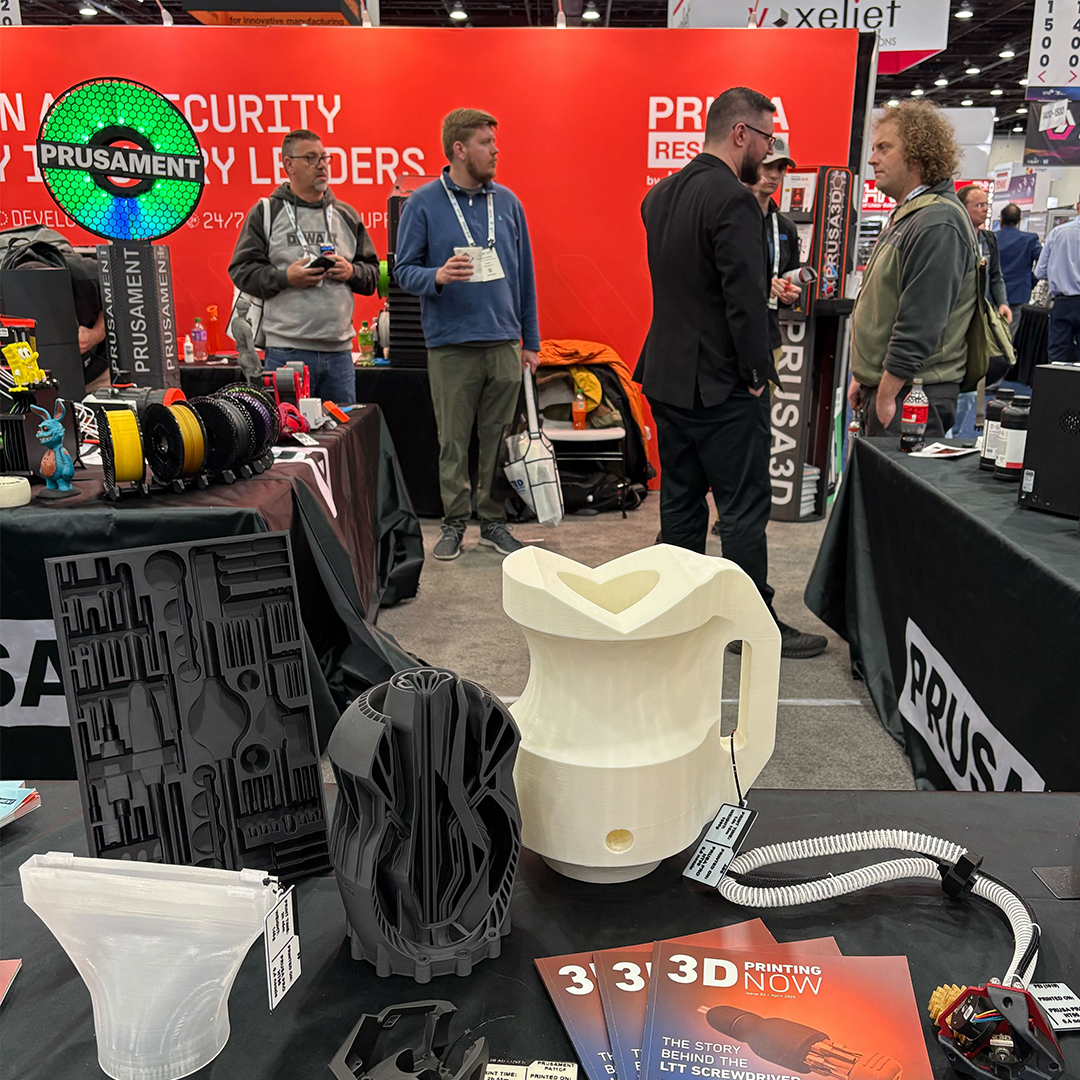 Greetings from Rapid + TCT, North America's largest additive manufacturing and industrial 3D printing event! 📅 We're back at booth 1727 today—if you happen to be in Detroit, feel free to stop by! ✨