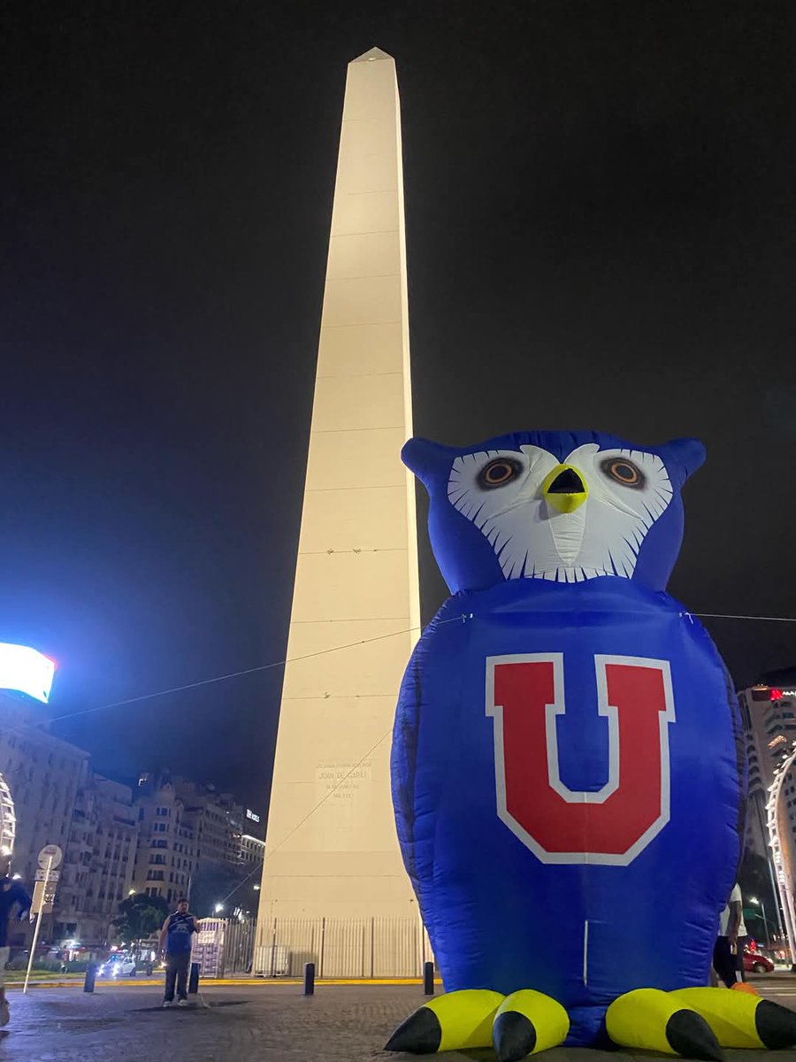 Volvió el chuncho gigante a tierras trasandinas.... GRANDE LA U

#VamosLaU