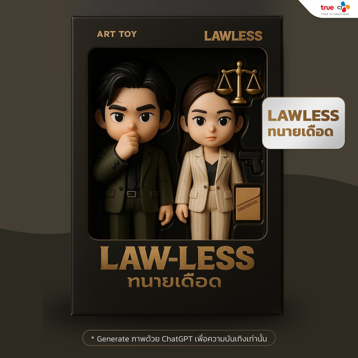 truecjcreations's tweet photo. 💕 ถ้าหากซีรีส์ #พิทรูซีเจ กลายเป็น #ArtToy จะเป็นยังไงน้าาา ชอบเรื่องไหนบ้าง?
*Generate ภาพจาก ChatGPT เพื่อความบันเทิง ไม่มีจำหน่ายนะครับ
ดูซีรีส์พิทรูซีเจได้ฟรีที่ #TrueID
#TrueCJ
#StartUpTH #EmergencyCoupleTH #Lawlessทนายเดือด #YesterdayWife #คุณเมียตลอดไป
#GoodDoctorTH #หมอใจพิเศษ #DearMySecretary #บอสมั่นหน้ากับเลขาตัวตึง