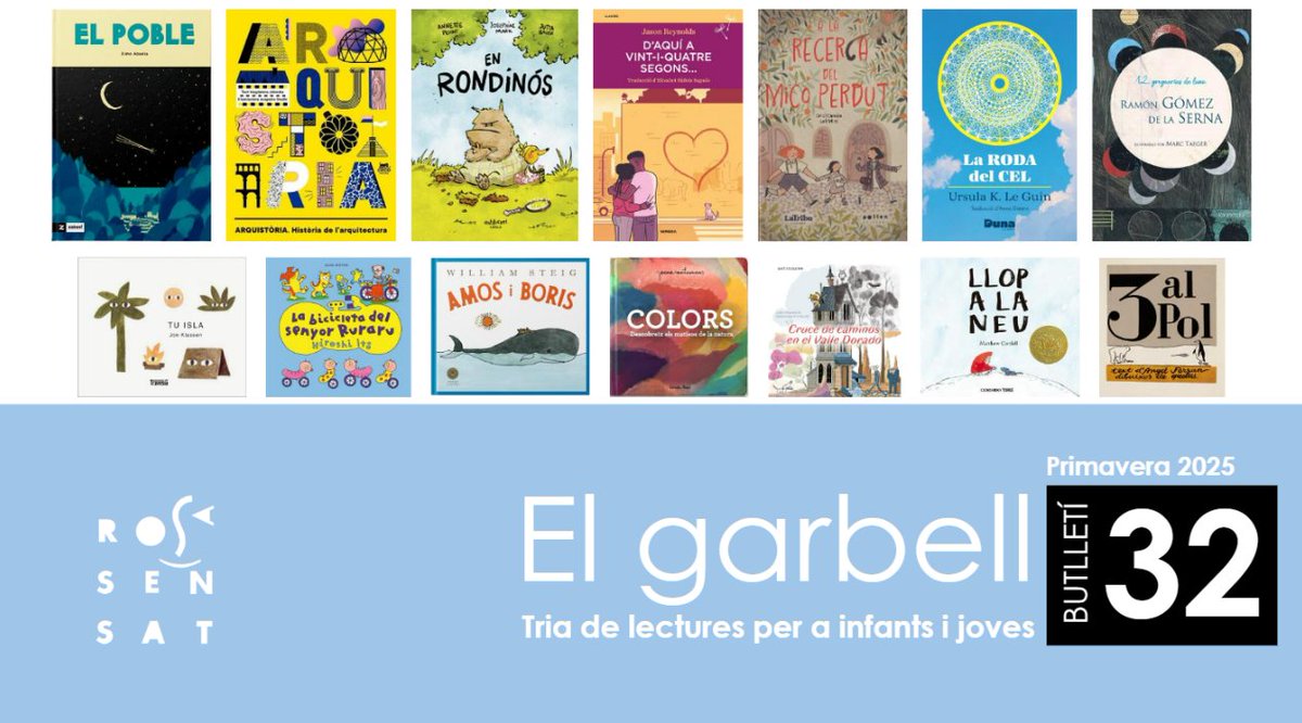 Servei Educatiu Horta-Guinardó (@sehortaguinardo) on Twitter photo 📢 Ja està disponible el Garbell número 32 editat per <a href="/RosaSensat/">Associació de Mestres Rosa Sensat</a>🙌🏾
✔️Recull títols de la literatura infantil i juvenil escollits per la seva qualitat artística i literària 📚🔝
👇🏾
serveiseducatius.xtec.cat/horta-guinardo… 📢 Ja està disponible el Garbell número 32 editat per <a href="/RosaSensat/">Associació de Mestres Rosa Sensat</a>🙌🏾
✔️Recull títols de la literatura infantil i juvenil escollits per la seva qualitat artística i literària 📚🔝
👇🏾
serveiseducatius.xtec.cat/horta-guinardo…